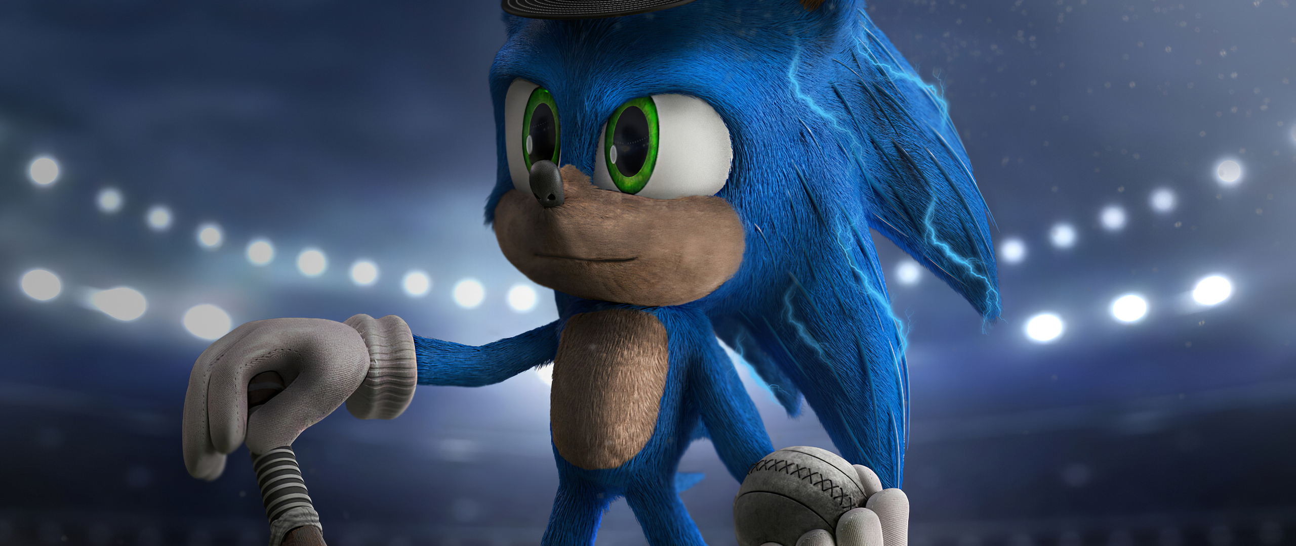 2560x1080 Sonic The Hedgehog Playing Baseball 2560x1080 Resolution HD ...