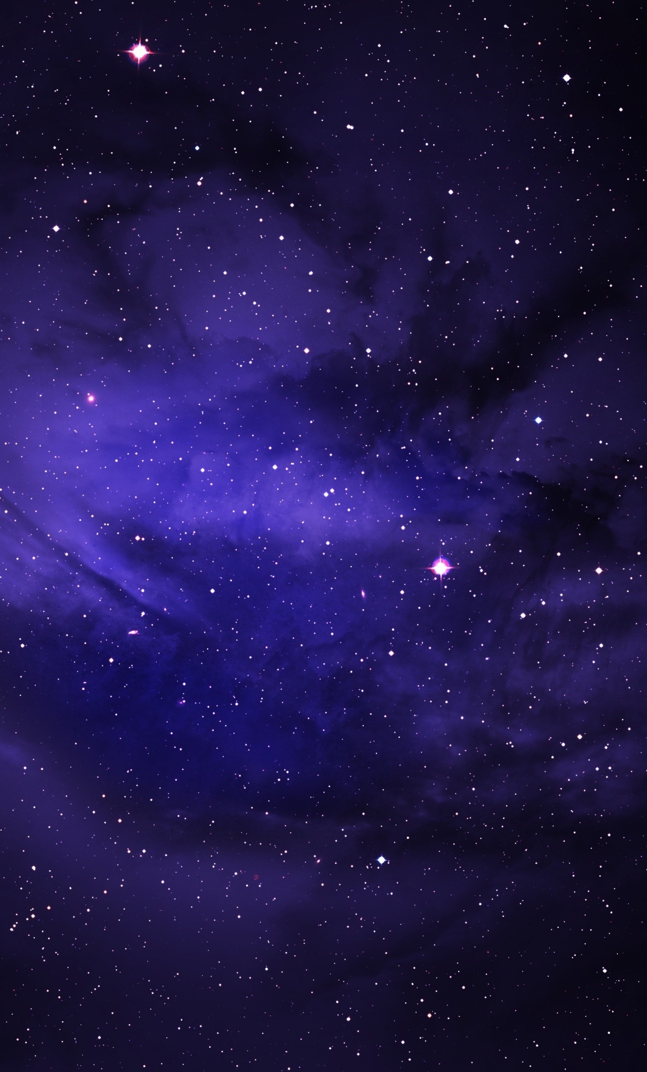 1280x2120 Purple Space Stars 8k iPhone 6+ ,HD 4k Wallpapers,Images