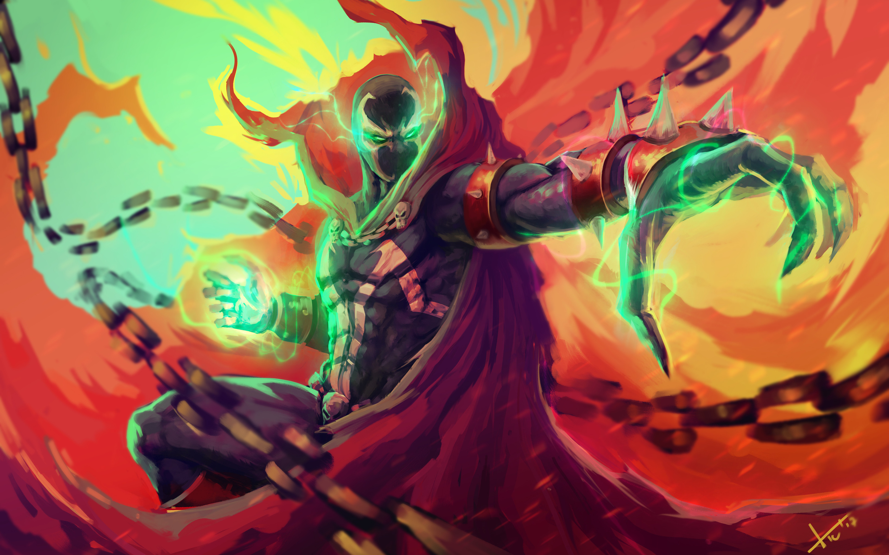 2880x1800 Spawn 2020 4k Artwork Macbook Pro Retina HD 4k Wallpapers