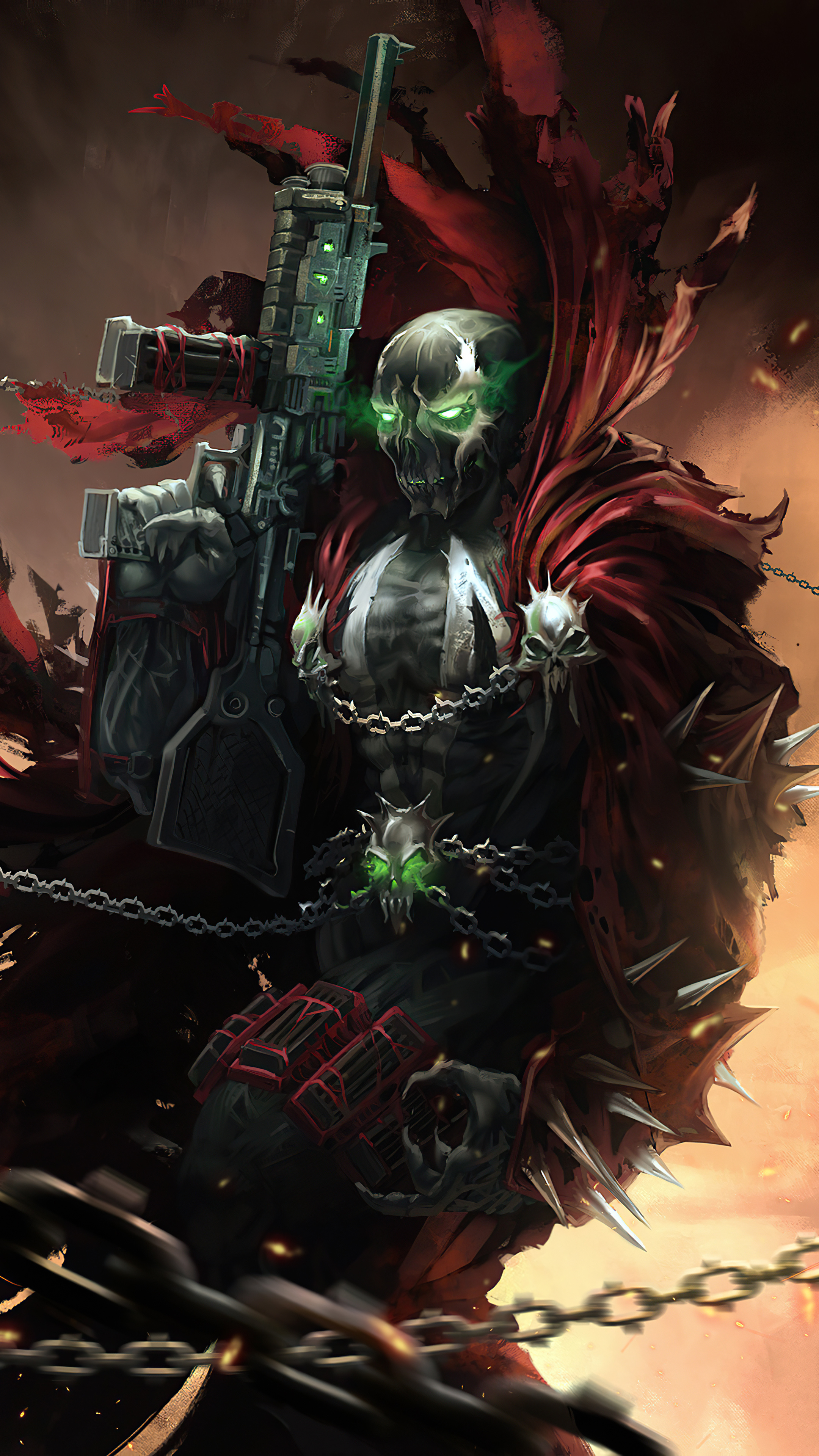 2160x3840 Spawn 2020 Artwork 4k Sony Xperia X,XZ,Z5 Premium HD 4k