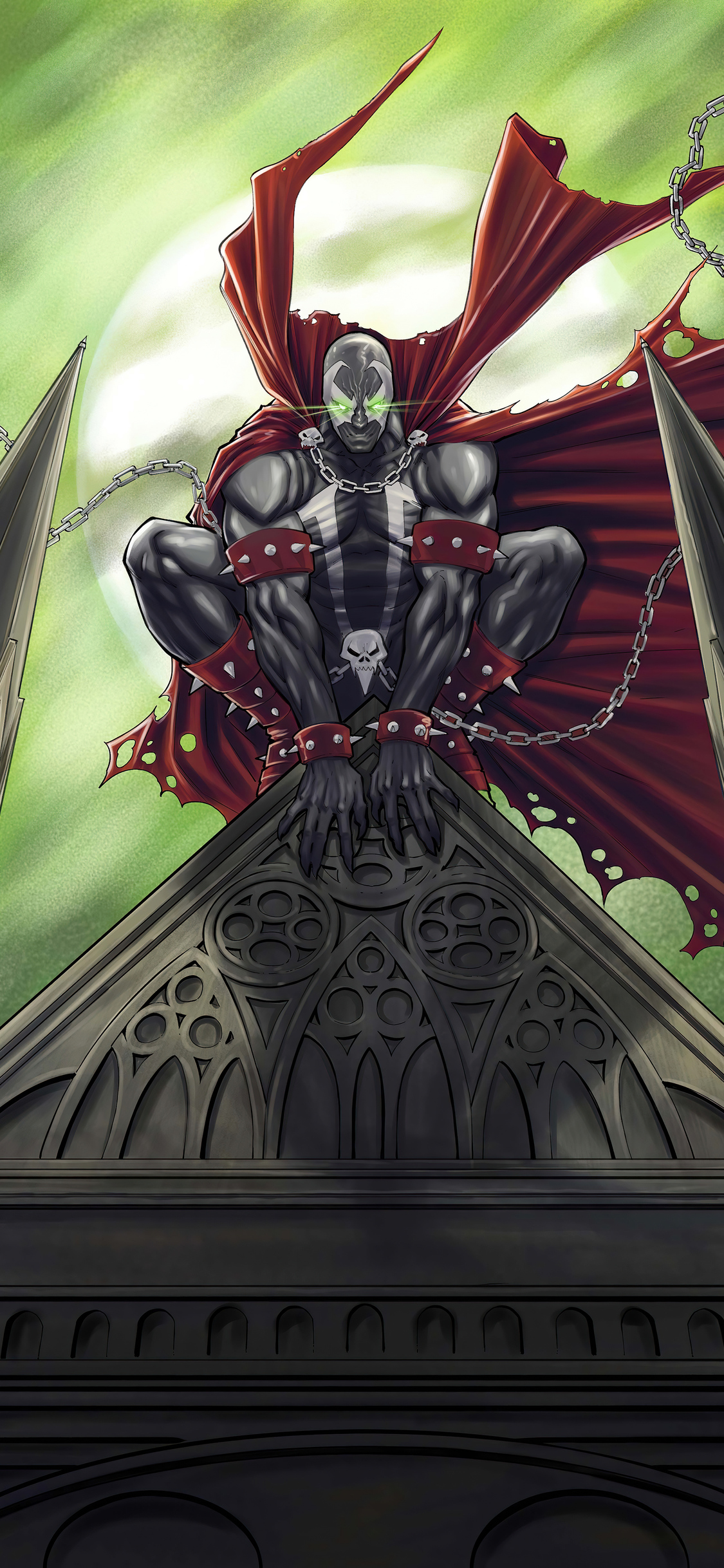 1125x2436 Spawn Fanart 4k Iphone XS,Iphone 10,Iphone X HD 4k Wallpapers,  Images, Backgrounds, Photos and Pictures