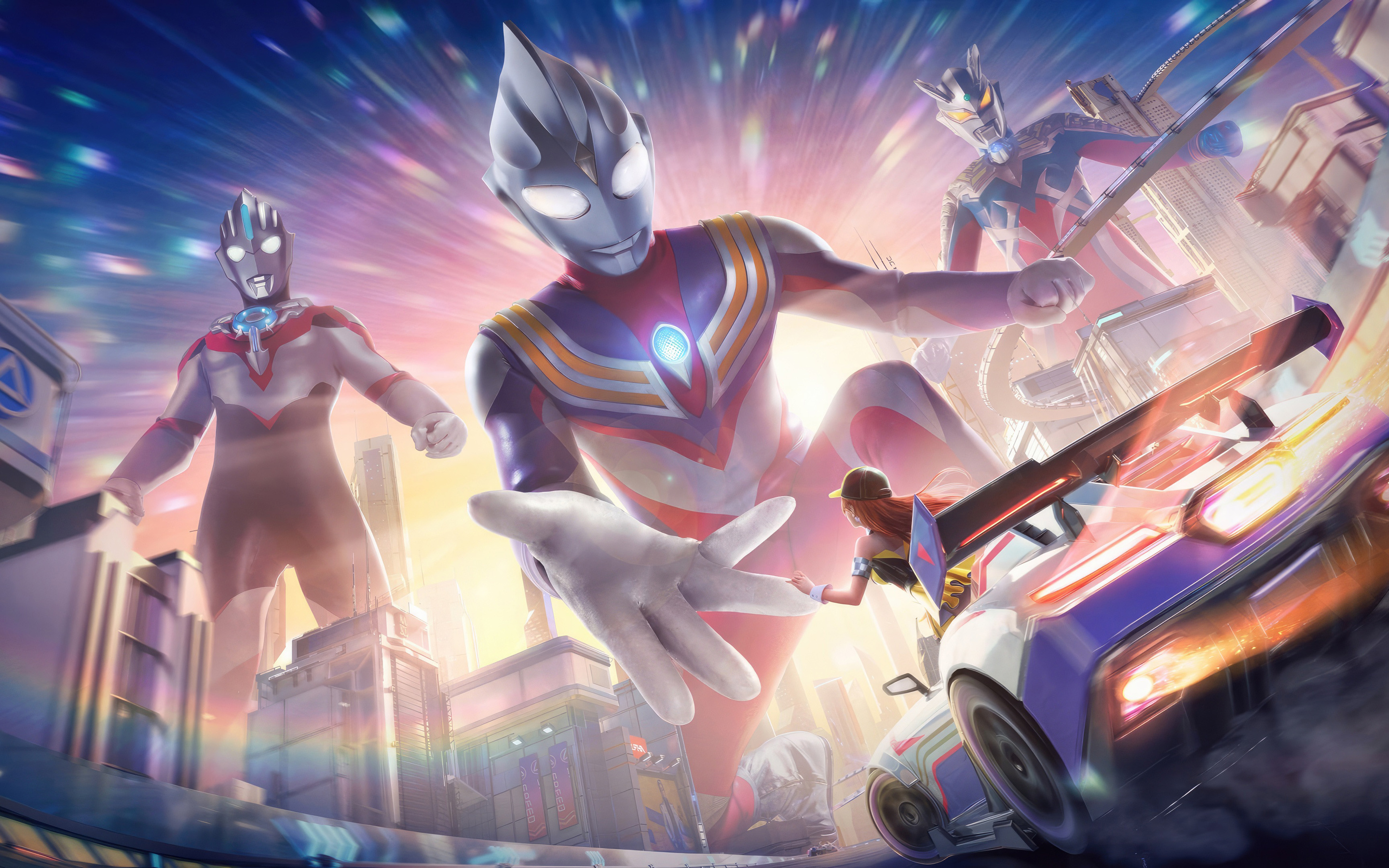 2880x1800 Speed Drifters X Ultraman Macbook Pro Retina ,HD 4k ...