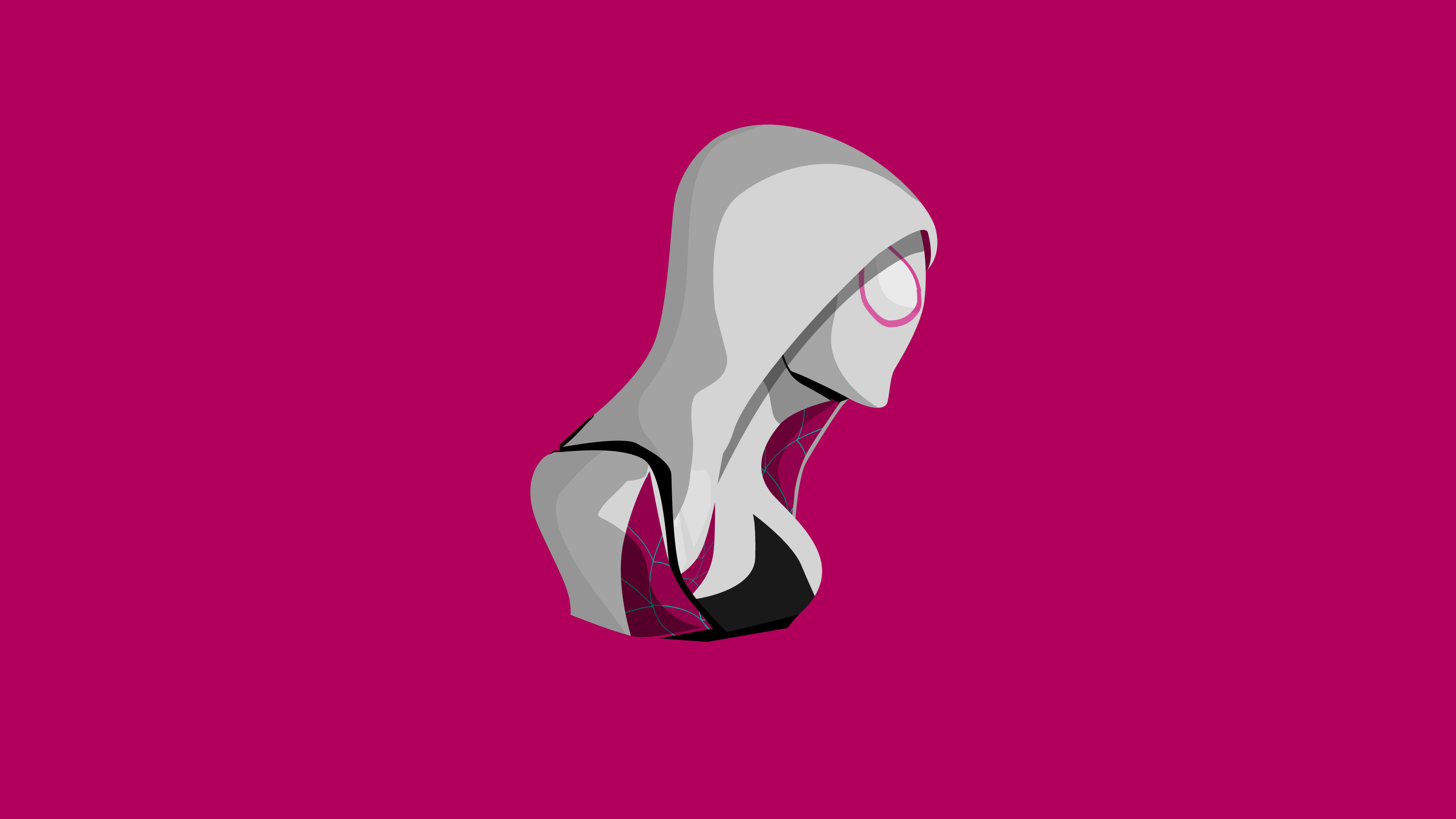 3840x2160 Spider Gwen Minimalism 4k 4K ,HD 4k Wallpapers,Images
