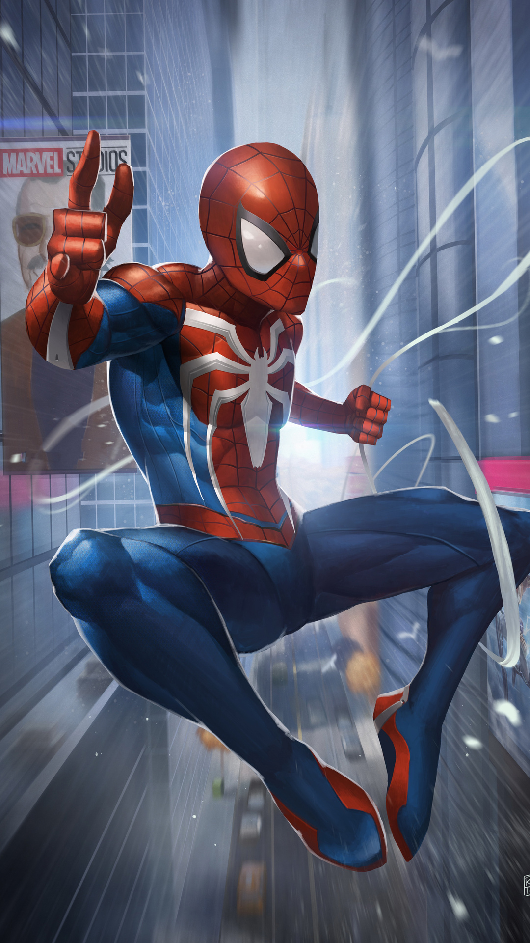 1080x1920 Spider Man 2020 Art 4k Iphone 7,6s,6 Plus, Pixel xl ,One Plus ...