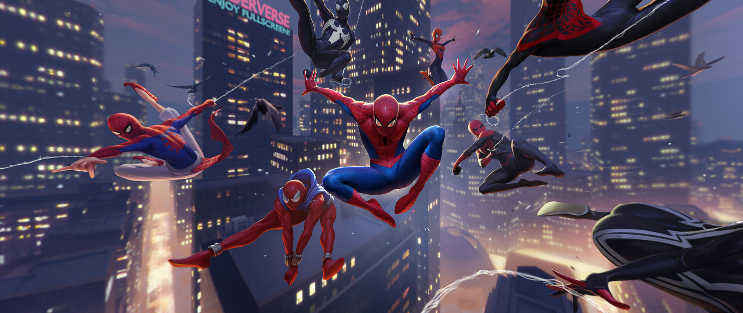 2560x1080 Spider Man Across The Spiderverse 4k 2023 Wallpaper,2560x1080 ...