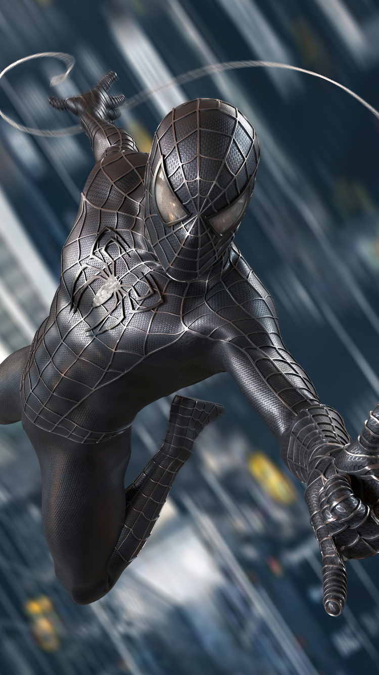 750x1334 Spider Man Black Symbiote Suit 4k iPhone 6, iPhone 6S, iPhone 7 HD  4k Wallpapers, Images, Backgrounds, Photos and Pictures