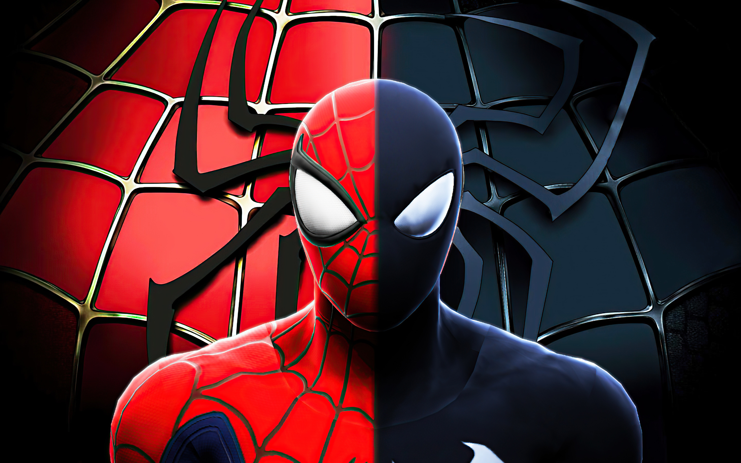 2560x1600 Spider Man Classic And Symbiote Wallpaper,2560x1600 ...