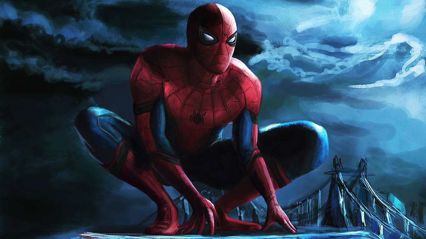 1366x768 Spider Man Hero Laptop HD ,HD 4k Wallpapers,Images,Backgrounds ...