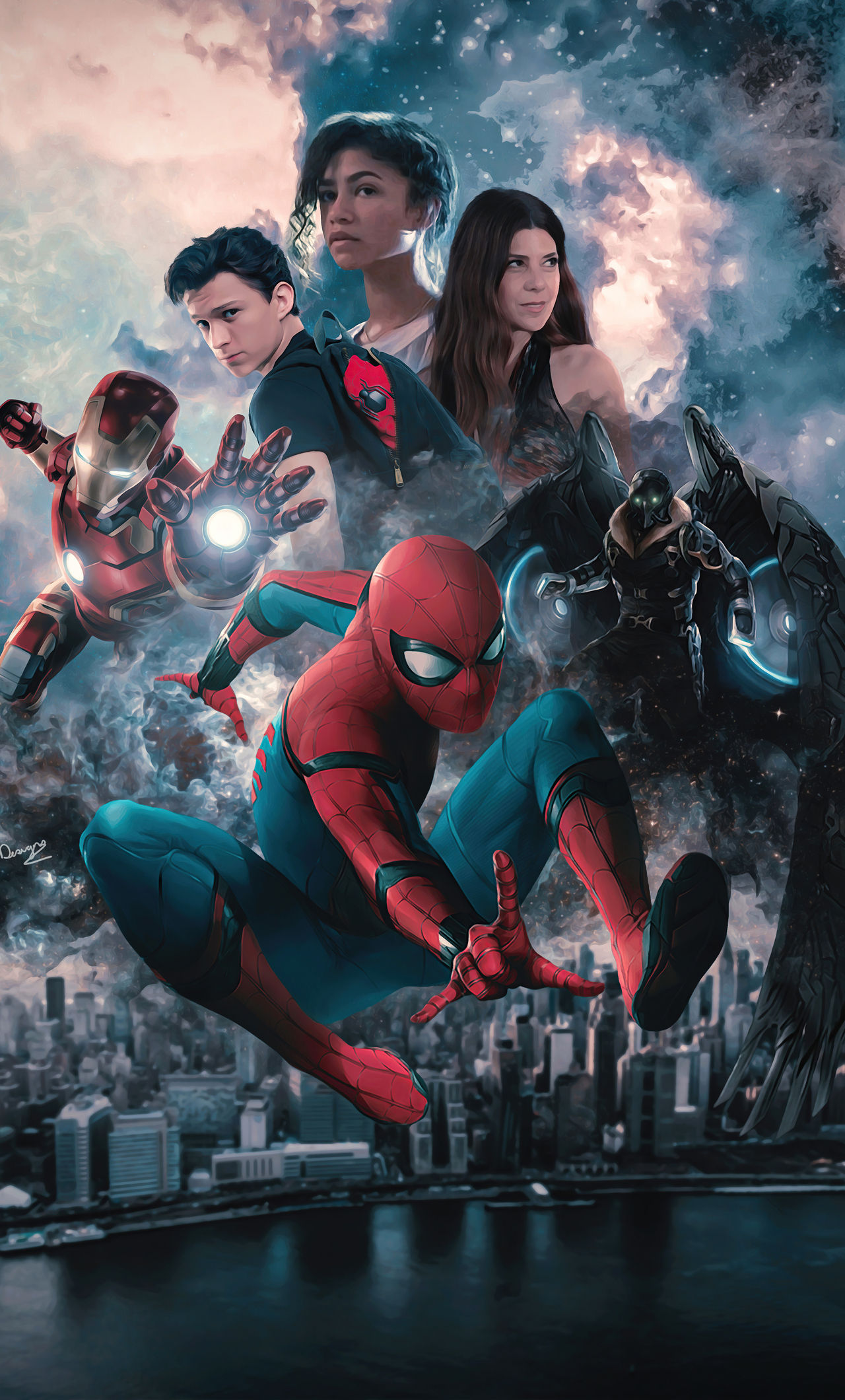 1280x2120 Spider Man Homecoming Fan Poster 5k iPhone 6+ HD 4k Wallpapers,  Images, Backgrounds, Photos and Pictures