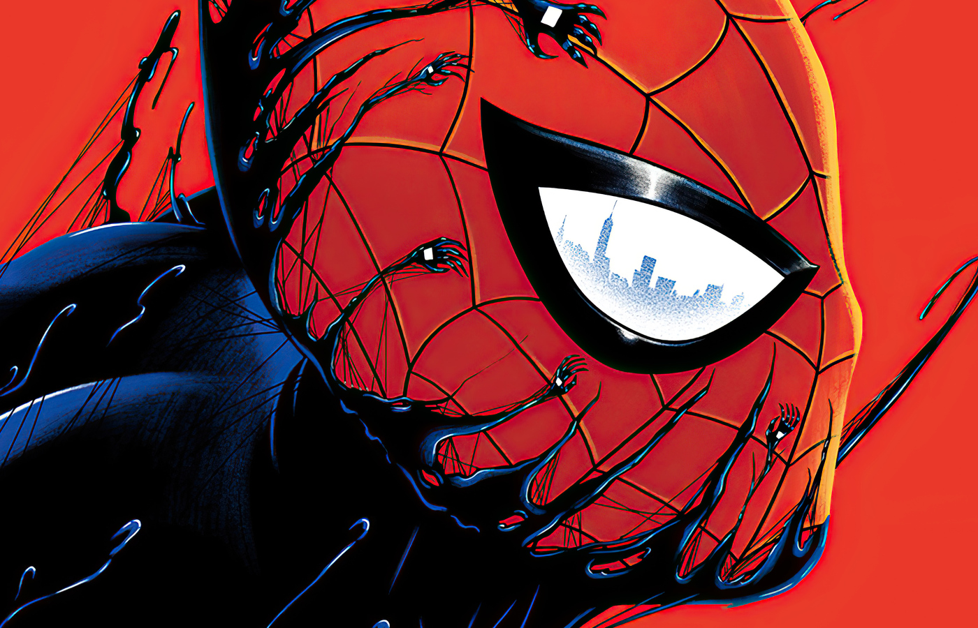 Spider Man In Venom Artwork In 1400x900 Resolution. spider-man-in-venom-a.....