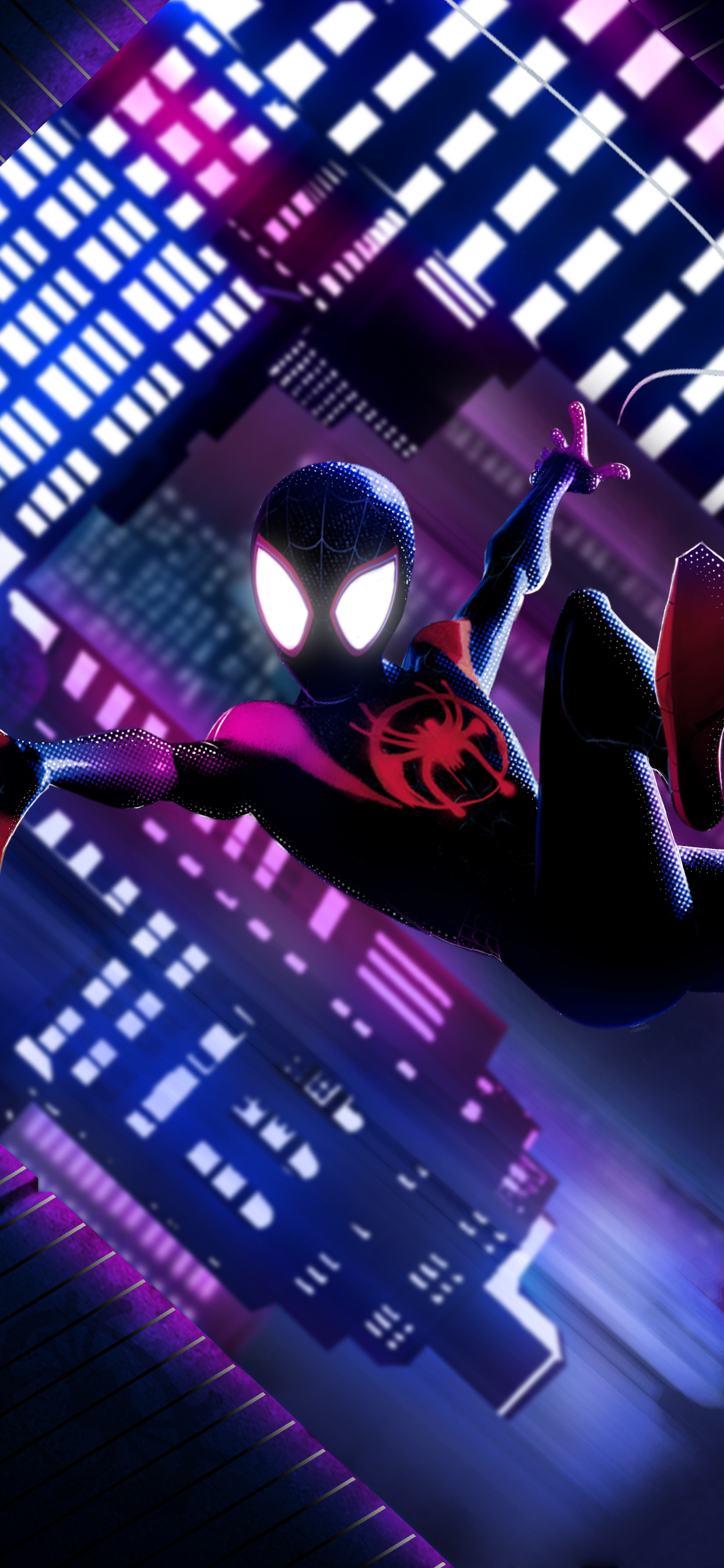 1242x2688 Spider Man Into The Spider Verse New Artworks Iphone XS MAX ...