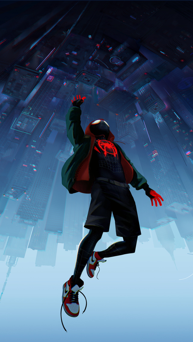 640x1136 Spider Man Into The Spiderverse 8k iPhone 5,5c,5S,SE ,Ipod ...