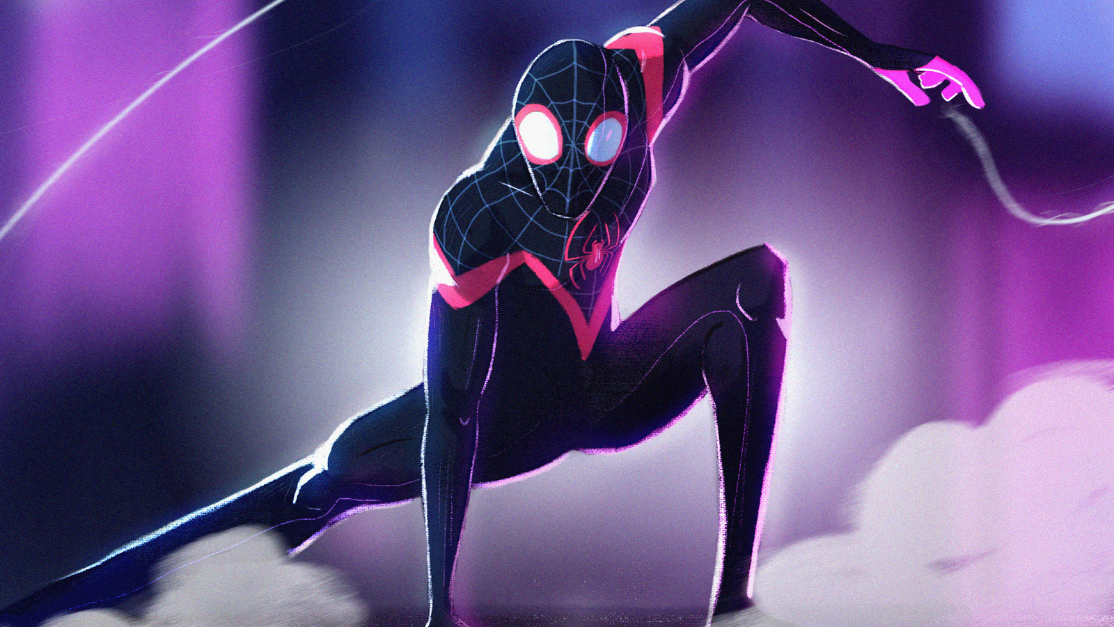 1600x900 Spiderman Miles Morales Nike Air Jordan Wallpaper