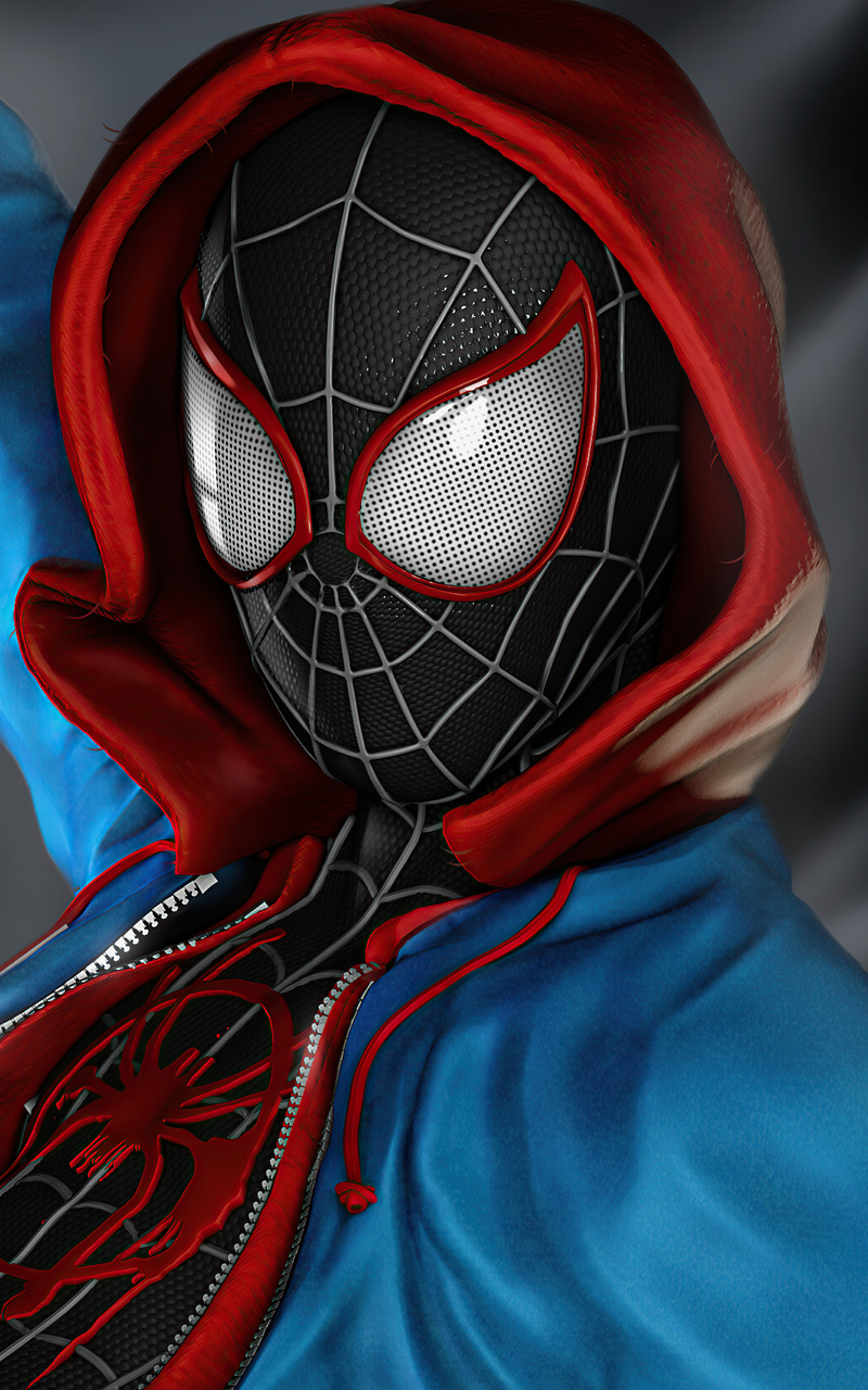 800x1280 Spider Man Miles Morales Costume 4k Nexus 7,Samsung Galaxy Tab  10,Note Android Tablets HD 4k Wallpapers, Images, Backgrounds, Photos and  Pictures