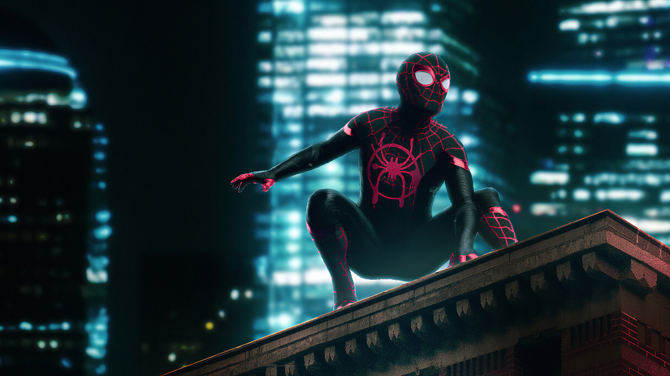 1366x768 Spider Man Neon 1366x768 Resolution HD 4k Wallpapers, Images,  Backgrounds, Photos and Pictures