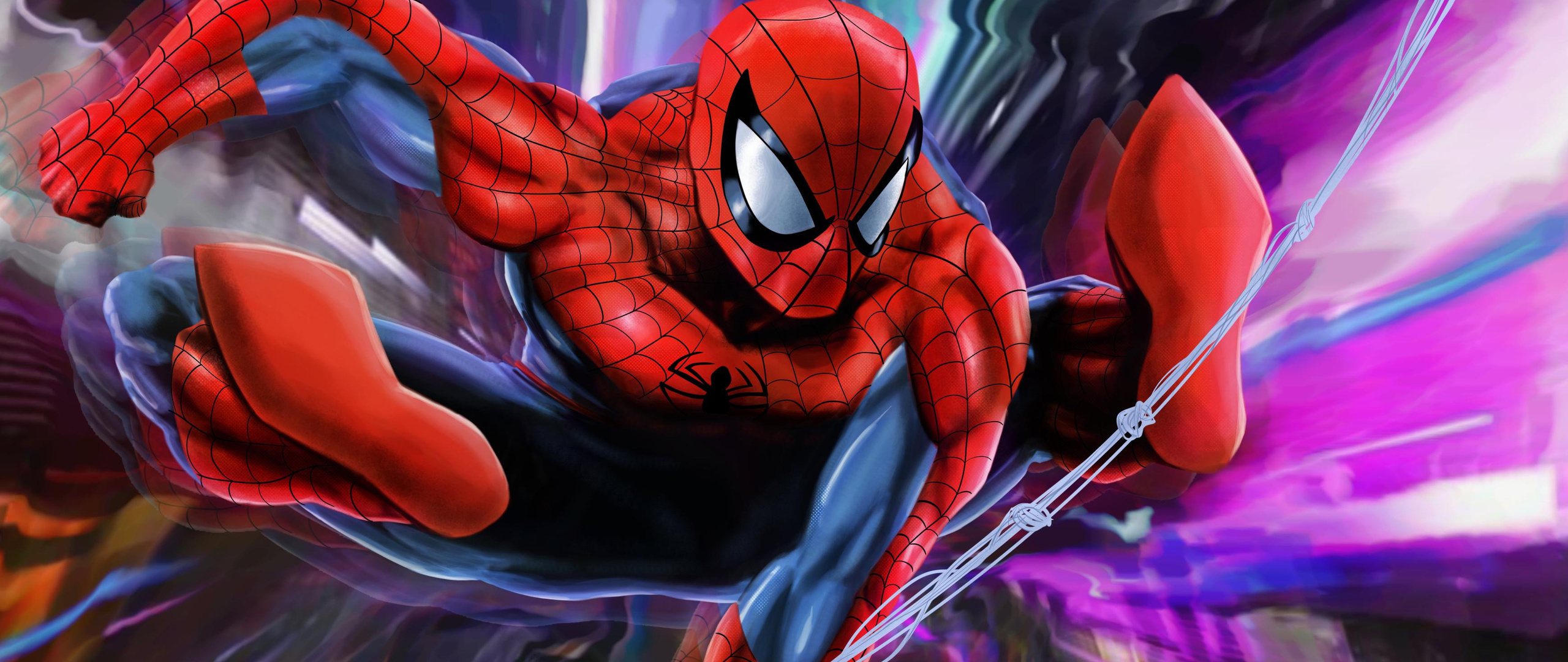 2560x1080 Spider Man New Colorful 4k 2560x1080 Resolution HD 4k ...