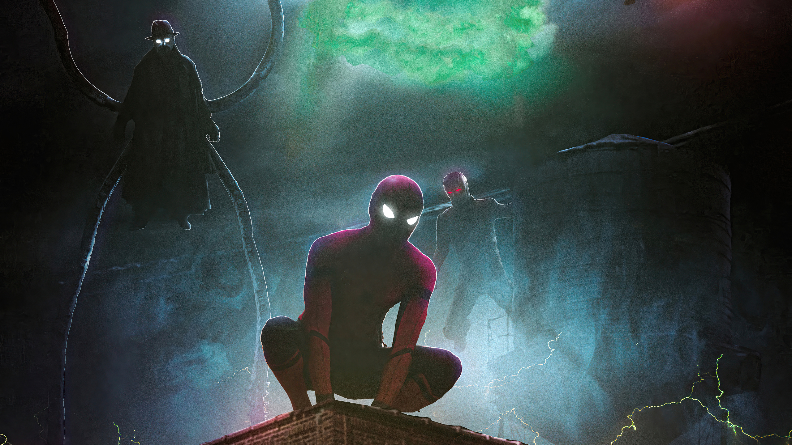 Spider Man No Way Home Concept Art 4k In 2560x1440 Resolution. spider-m...