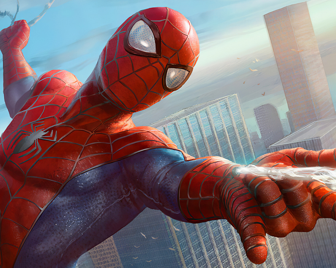 1280x1024 Spider Man Up In The Air Wallpaper,1280x1024 Resolution HD 4k ...