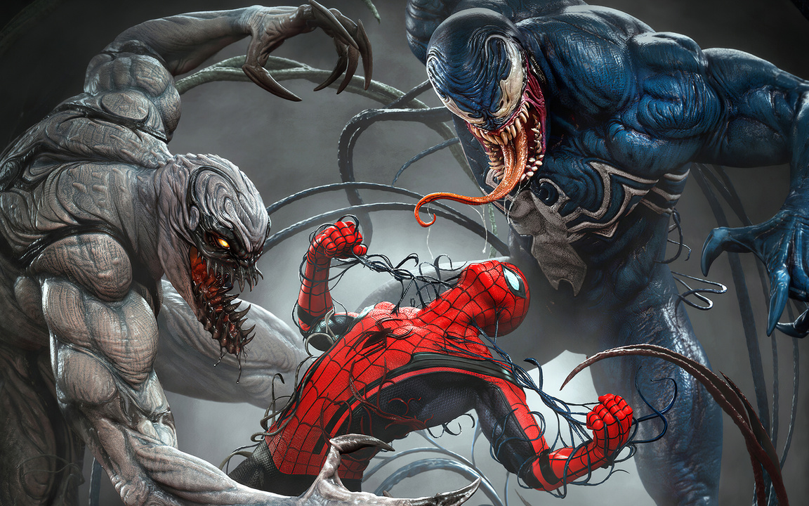 1152x720 Spider Man Vs Venomized 1152x720 Resolution HD 4k Wallpapers ...