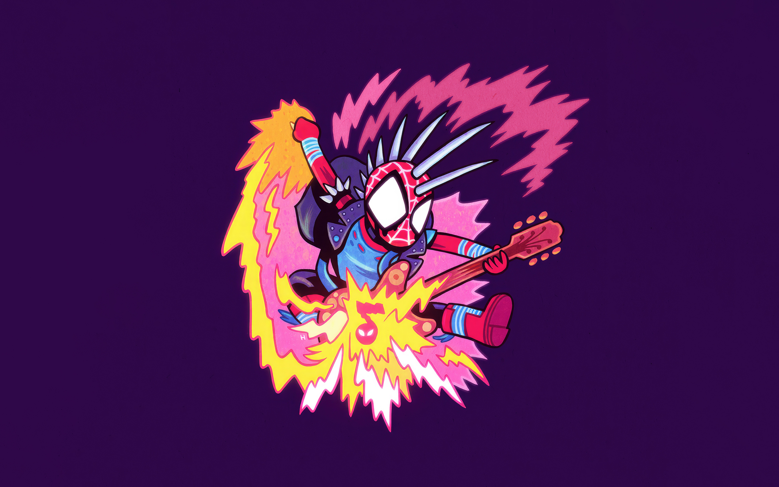 2560x1600 Spider Punk Minimal 5k 2560x1600 Resolution HD 4k Wallpapers, Images, Backgrounds ...