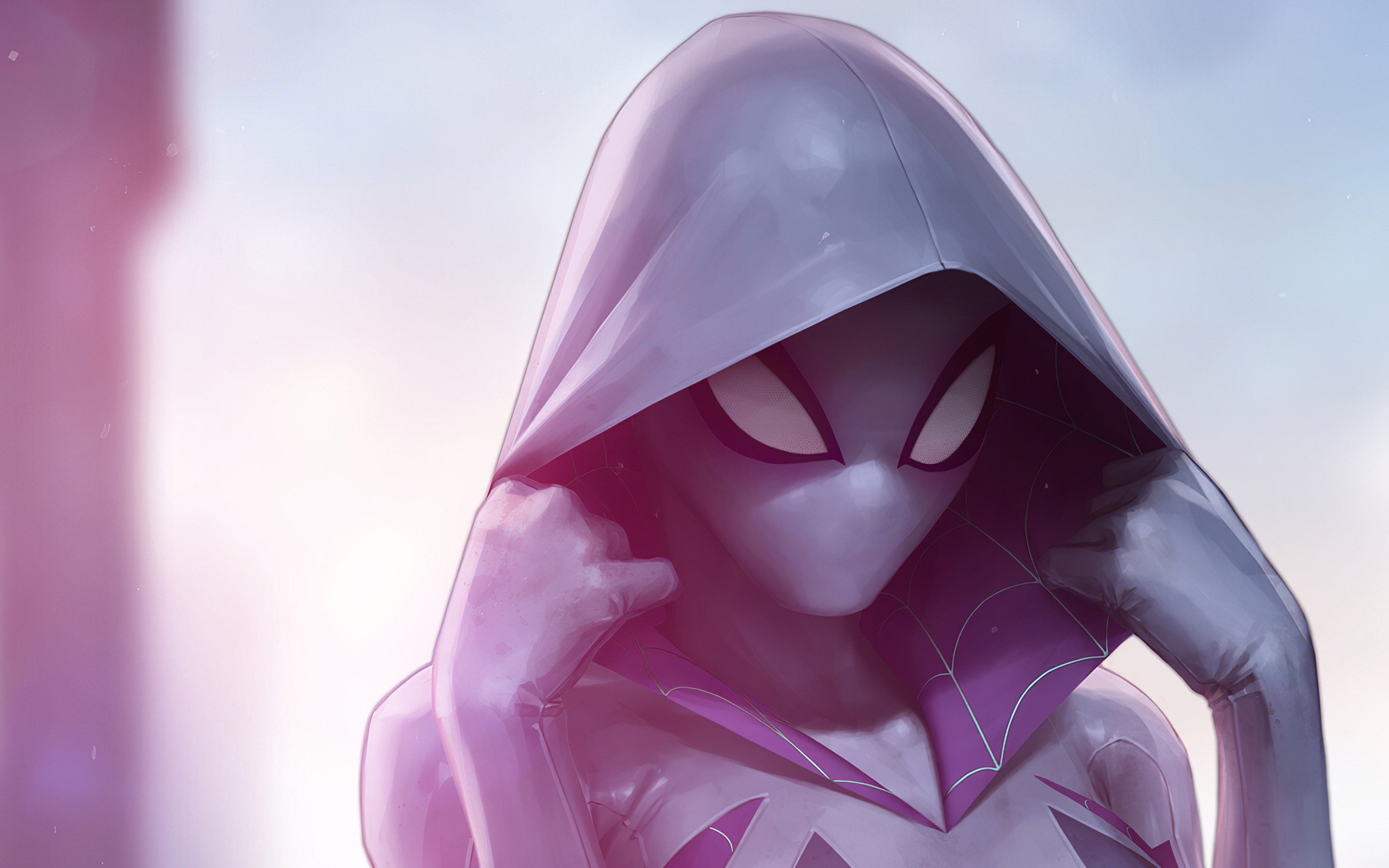 2880x1800 Spider Verse Gwen Macbook Pro Retina HD 4k Wallpapers, Images ...