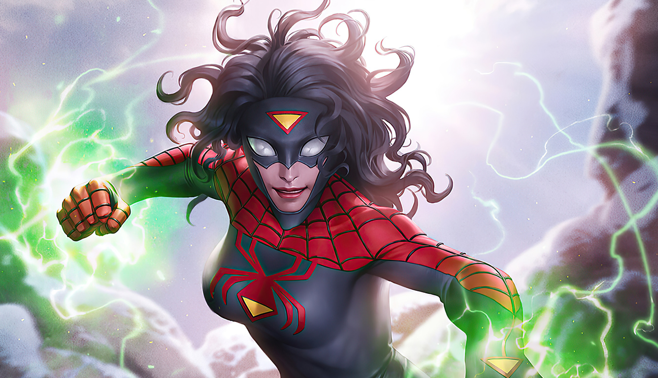 1336x768 Spider Woman Laptop HD HD 4k Wallpapers, Images, Backgrounds ...