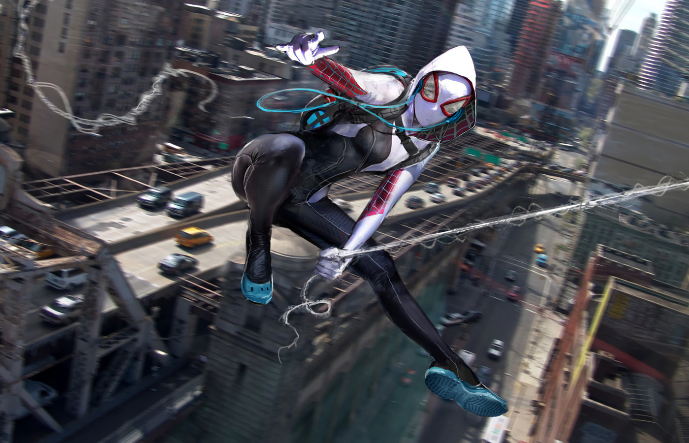 1400x900 Spidergwen Digital Art 1400x900 Resolution HD 4k Wallpapers ...