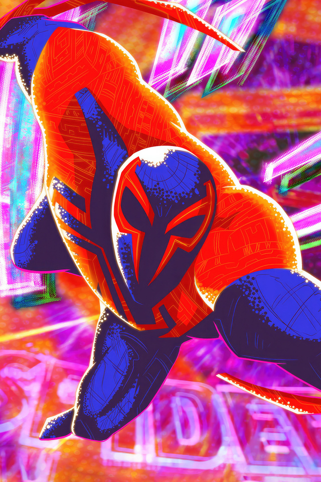 640x960 Spiderman 2099 Aka Miguel O Hara 4k iPhone 4, iPhone 4S HD 4k ...