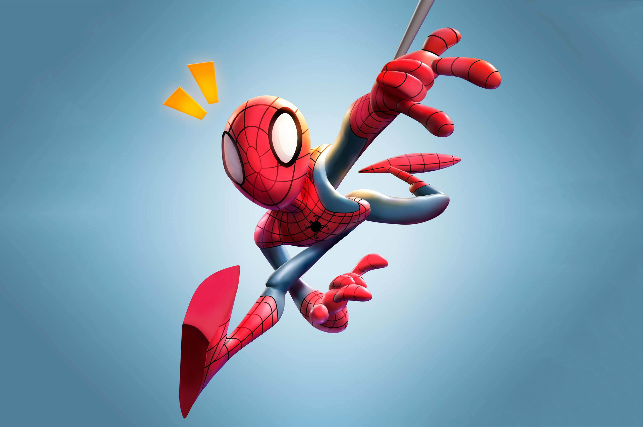 2560x1700 Spiderman 3d Fan Art 4k Chromebook Pixel Hd 4k