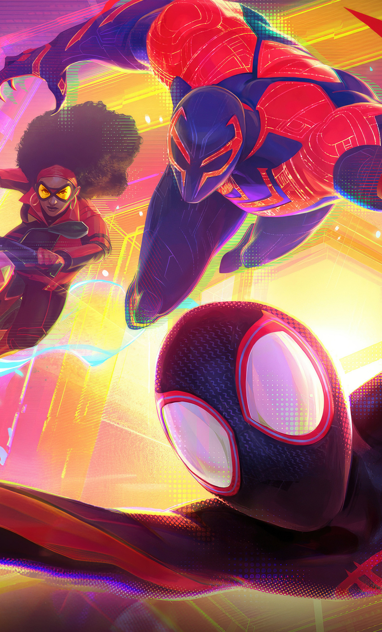 1280x2120 Spiderman Across The Spiderverse Marvel Future Fight iPhone 6 ...