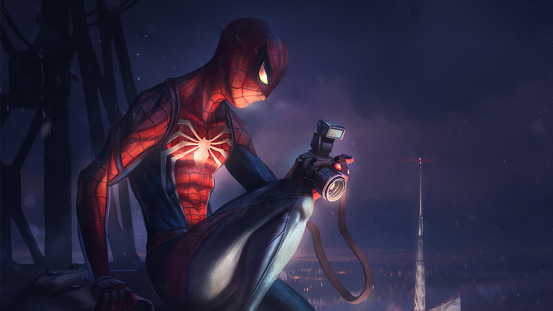 1920x1080 Spiderman Clicking Pictures Art Laptop Full HD 1080P HD 4k ...