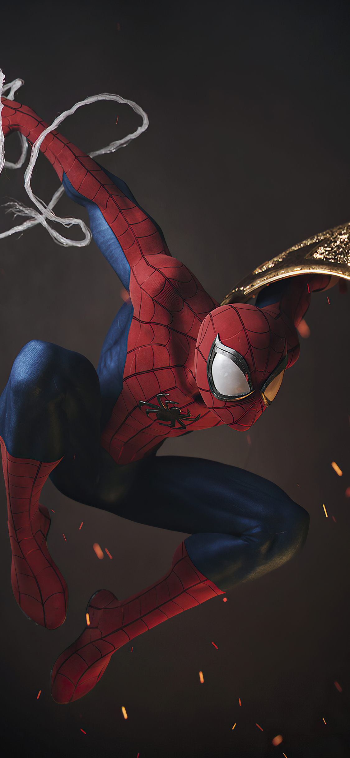Download Iron Spiderman Avenger 3D Wallpaper | Wallpapers.com