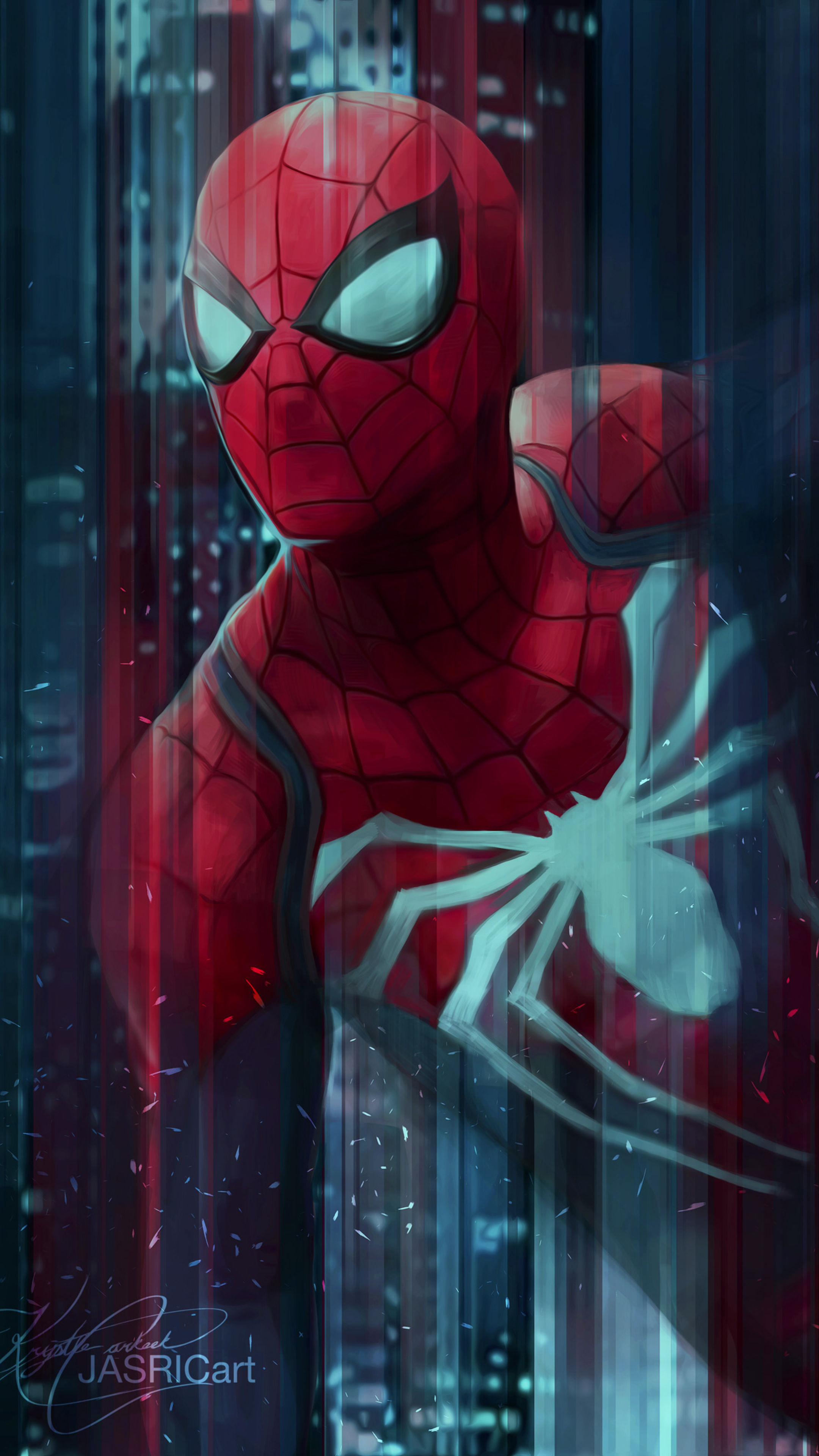 2160x3840 Spiderman Digital Art 4k Sony Xperia X,XZ,Z5 Premium HD 4k  Wallpapers, Images, Backgrounds, Photos and Pictures