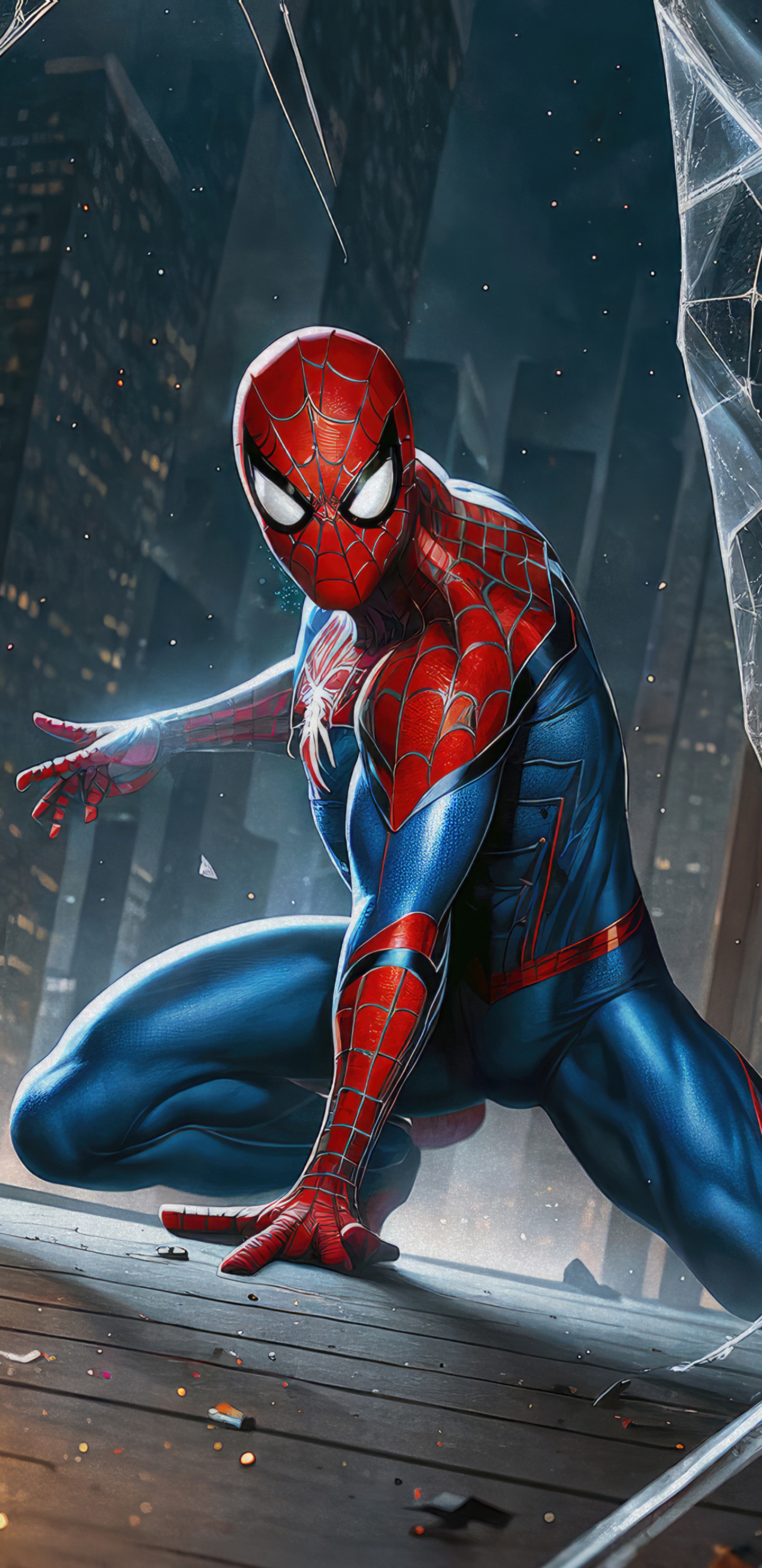 1440x2960 Spiderman Facing Danger With Courage Samsung Galaxy Note 9,8 ...