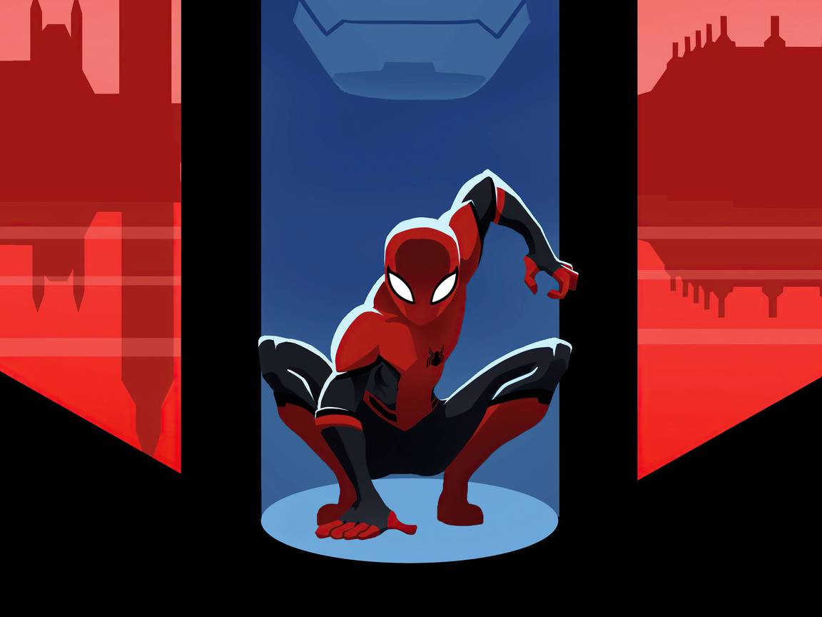 1152x864 Spiderman Far From Home Comic Poster Minimal 5k 1152x864  Resolution HD 4k Wallpapers, Images, Backgrounds, Photos and Pictures