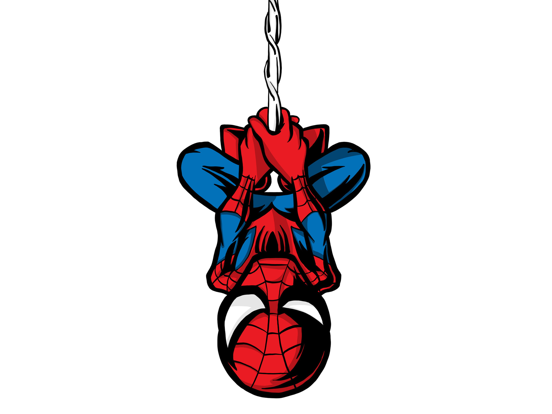 1920x1440 Spiderman Illustration Minimalist 4k 1920x1440 Resolution HD ...