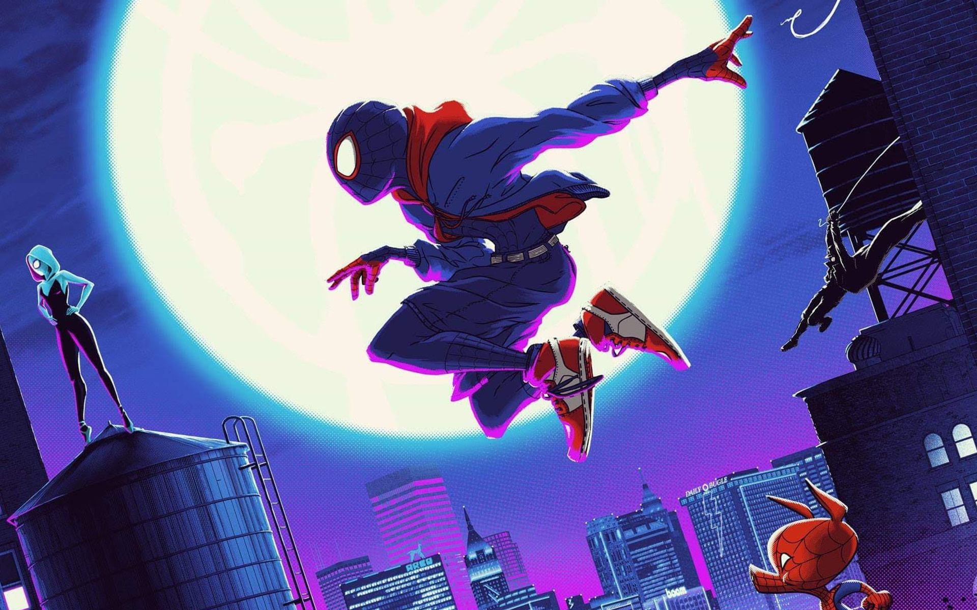 1920x1200 SpiderMan Into The Spider Verse Cool Art 1080P Resolution ,HD ...