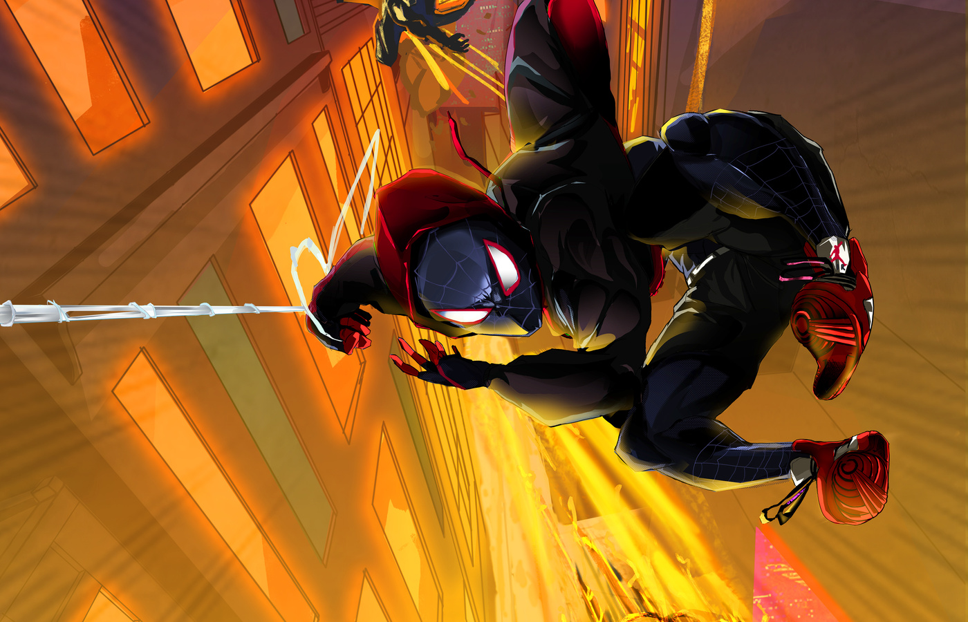 1400x900 Spiderman Into The Spiderverse Fan Made Poster 1400x900 ...