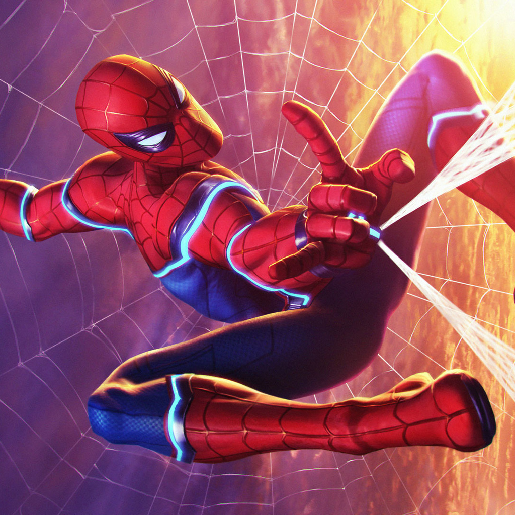 1024x1024 Spiderman Marvel Contest Of Champions 1024x1024 Resolution HD ...