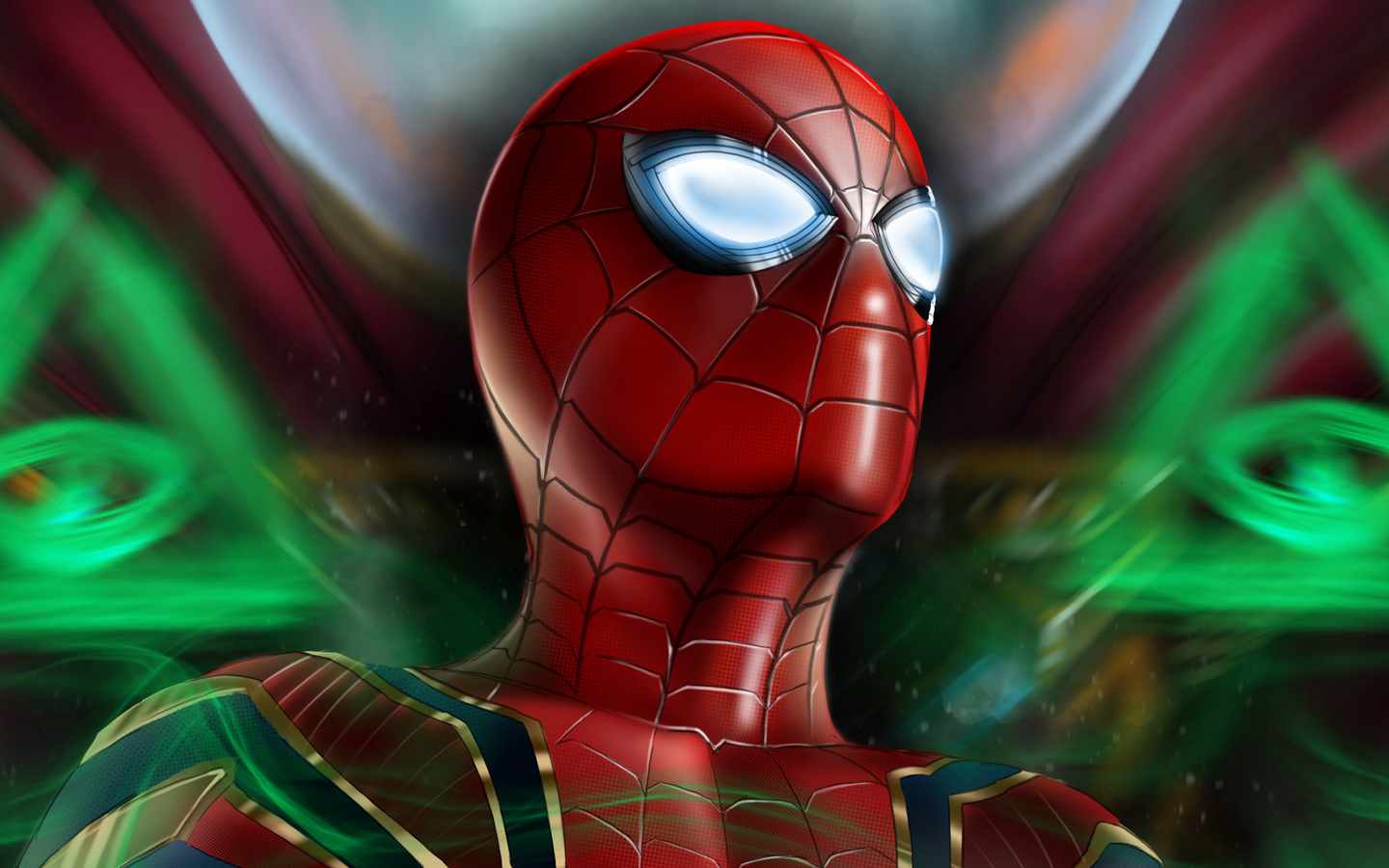 1440x900 Spiderman Mask Eye Art Wallpaper,1440x900 Resolution HD 4k Wallpapers,Images