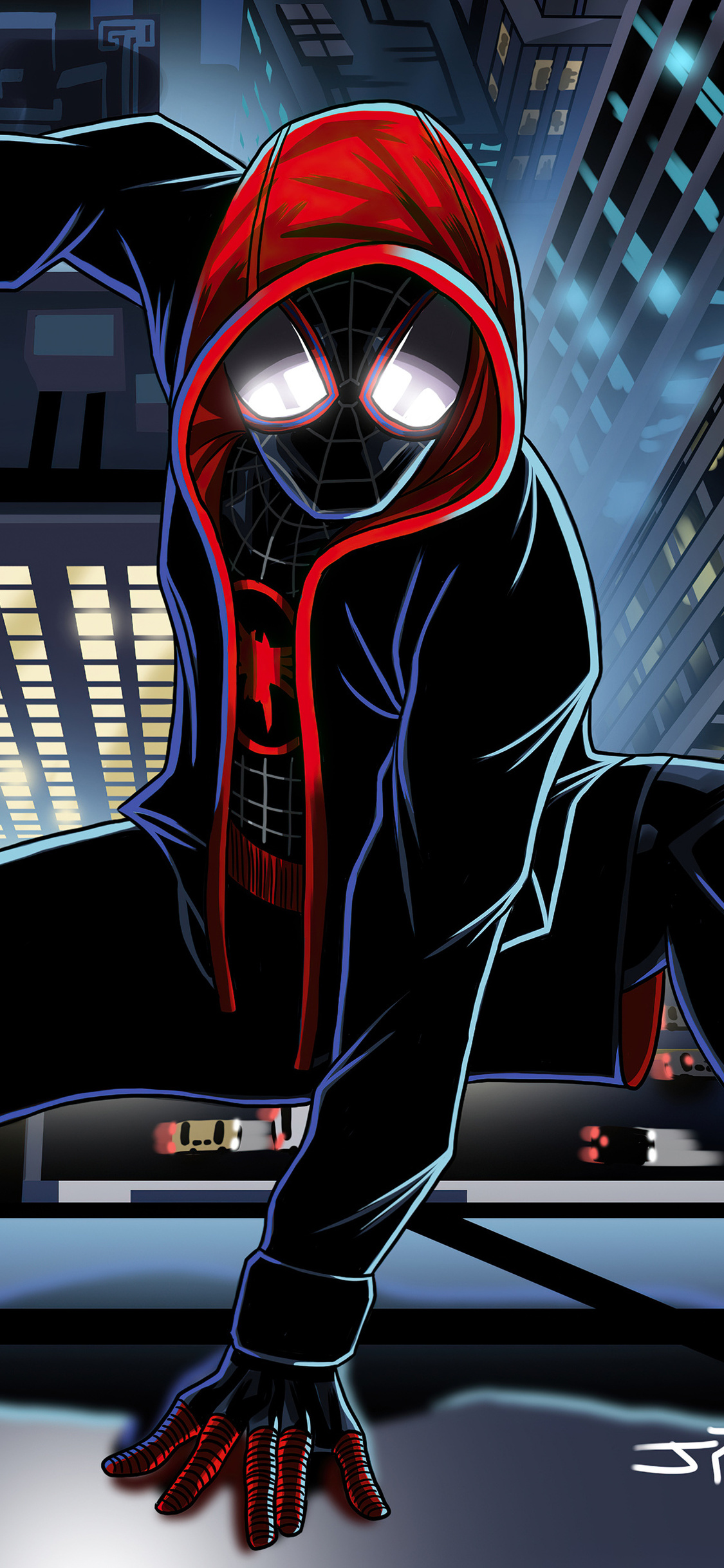 1125x2436 Spiderman Miles Morales Animated 4k Iphone XS,Iphone 10,Iphone X  HD 4k Wallpapers, Images, Backgrounds, Photos and Pictures