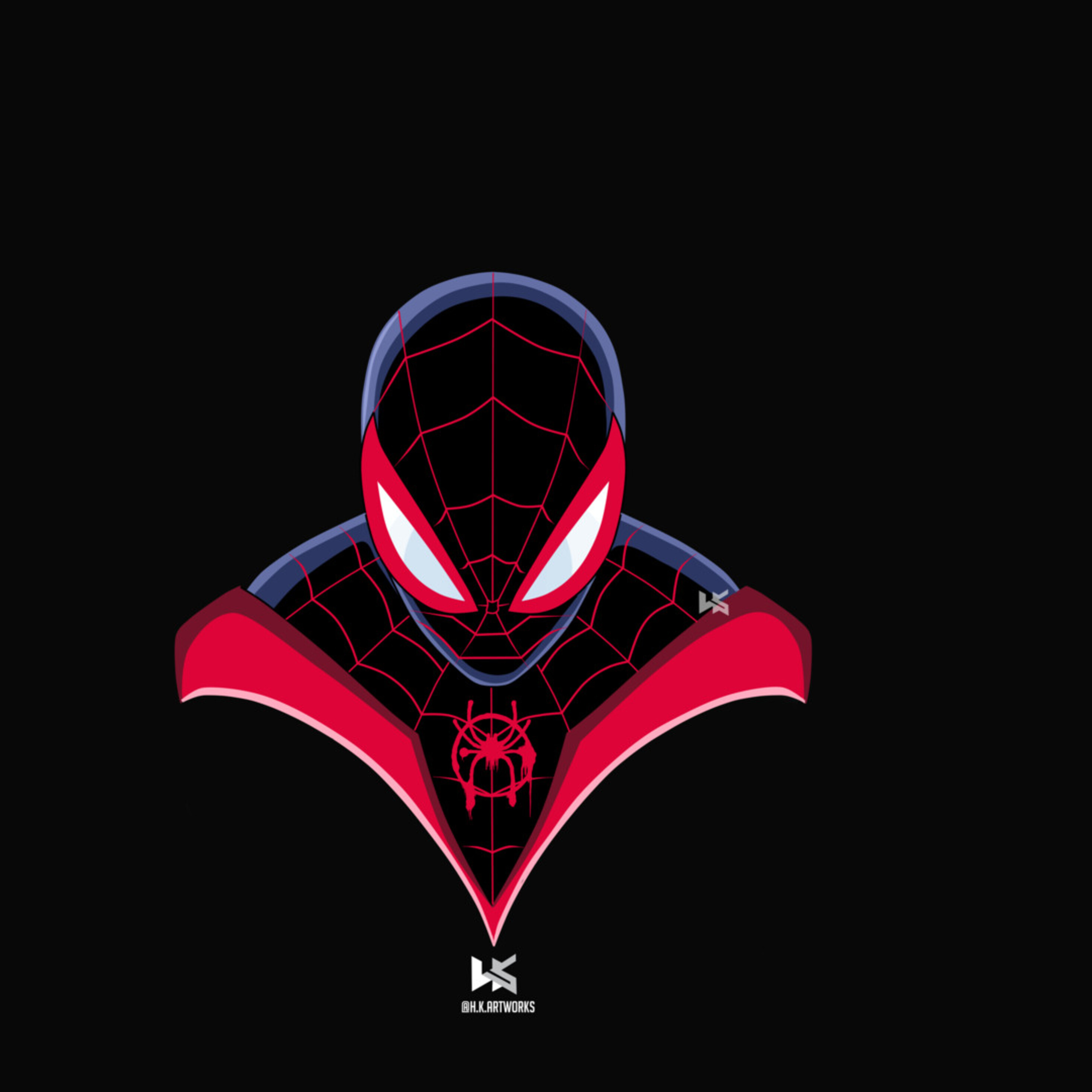 Spiderman Miles Morales Art In 2932x2932 Resolution. spiderman-miles-morale...