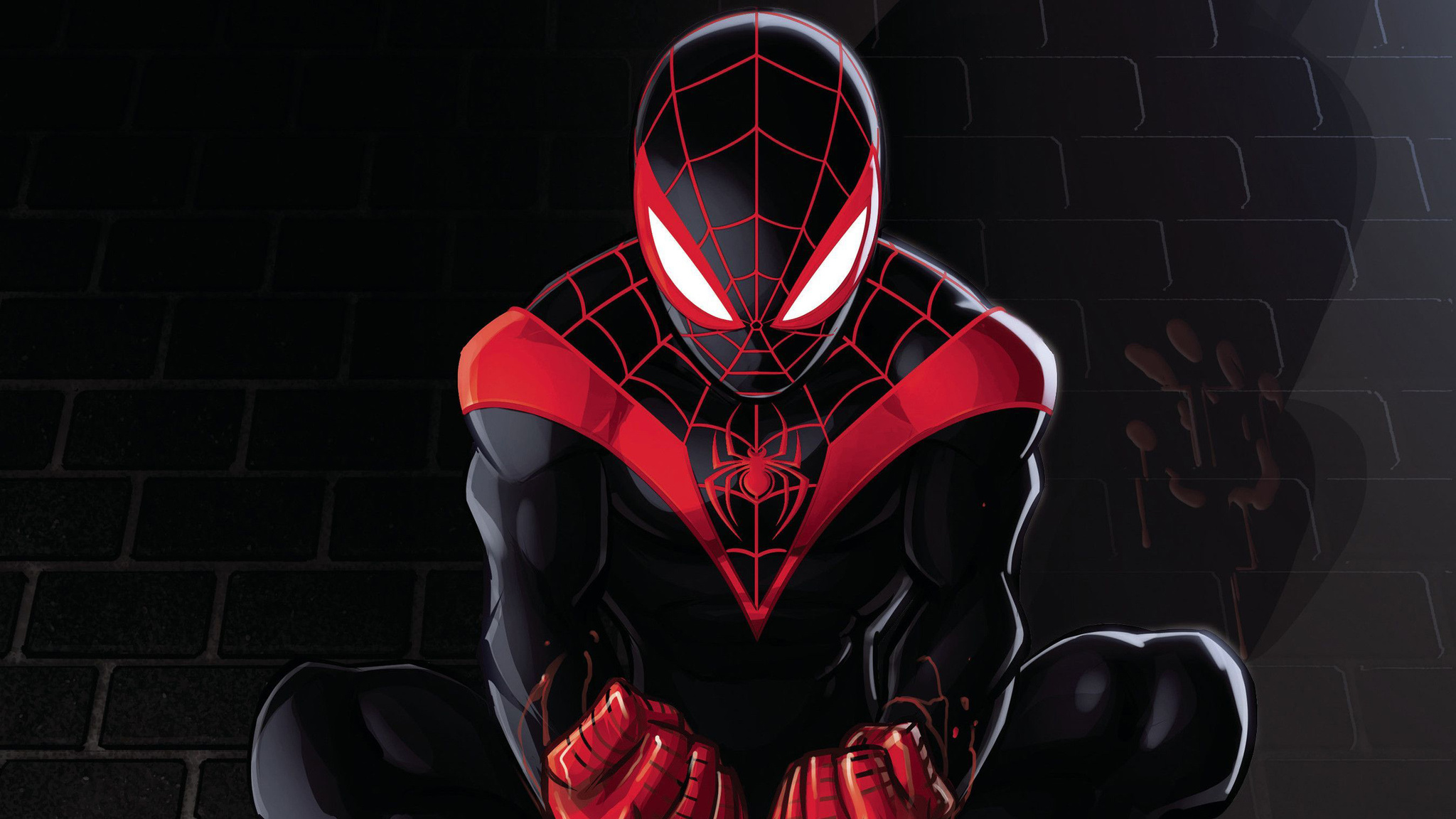 Spider man miles morales обои 4к