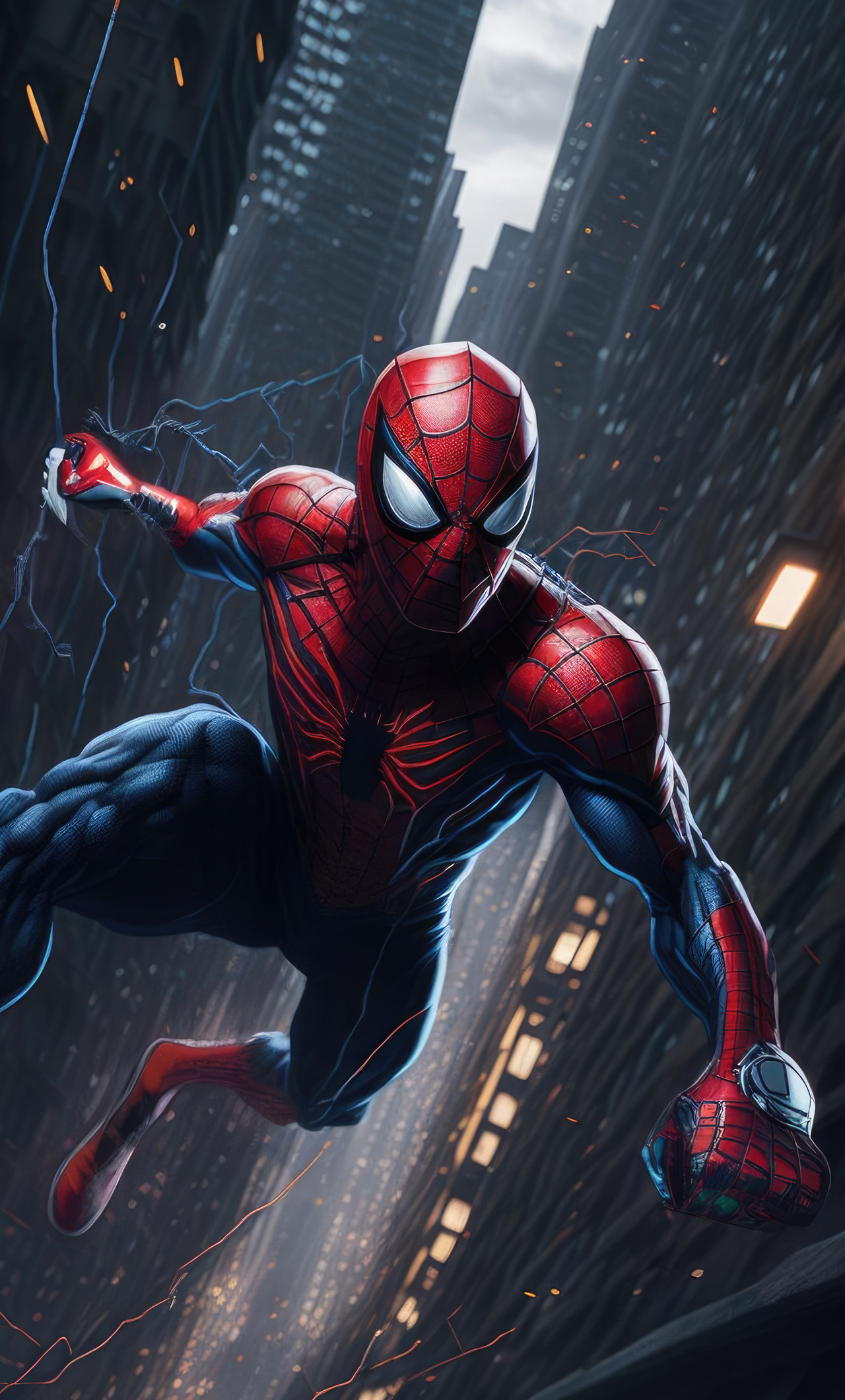 1280x2120 Spiderman New York 5k iPhone 6+ ,HD 4k Wallpapers,Images ...