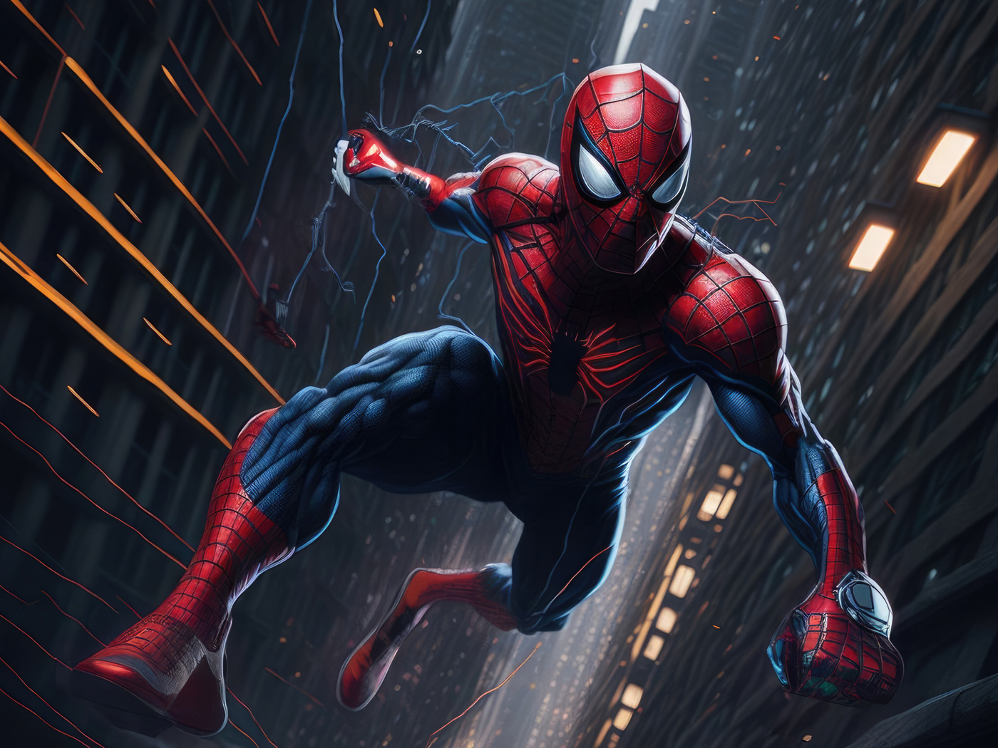 1400x1050 Spiderman New York 5k Wallpaper,1400x1050 Resolution HD 4k ...