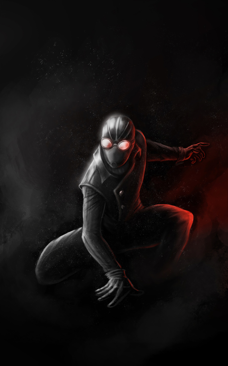 800x1280 Spiderman Noir Art 4k Nexus 7,Samsung Galaxy Tab 10,Note ...