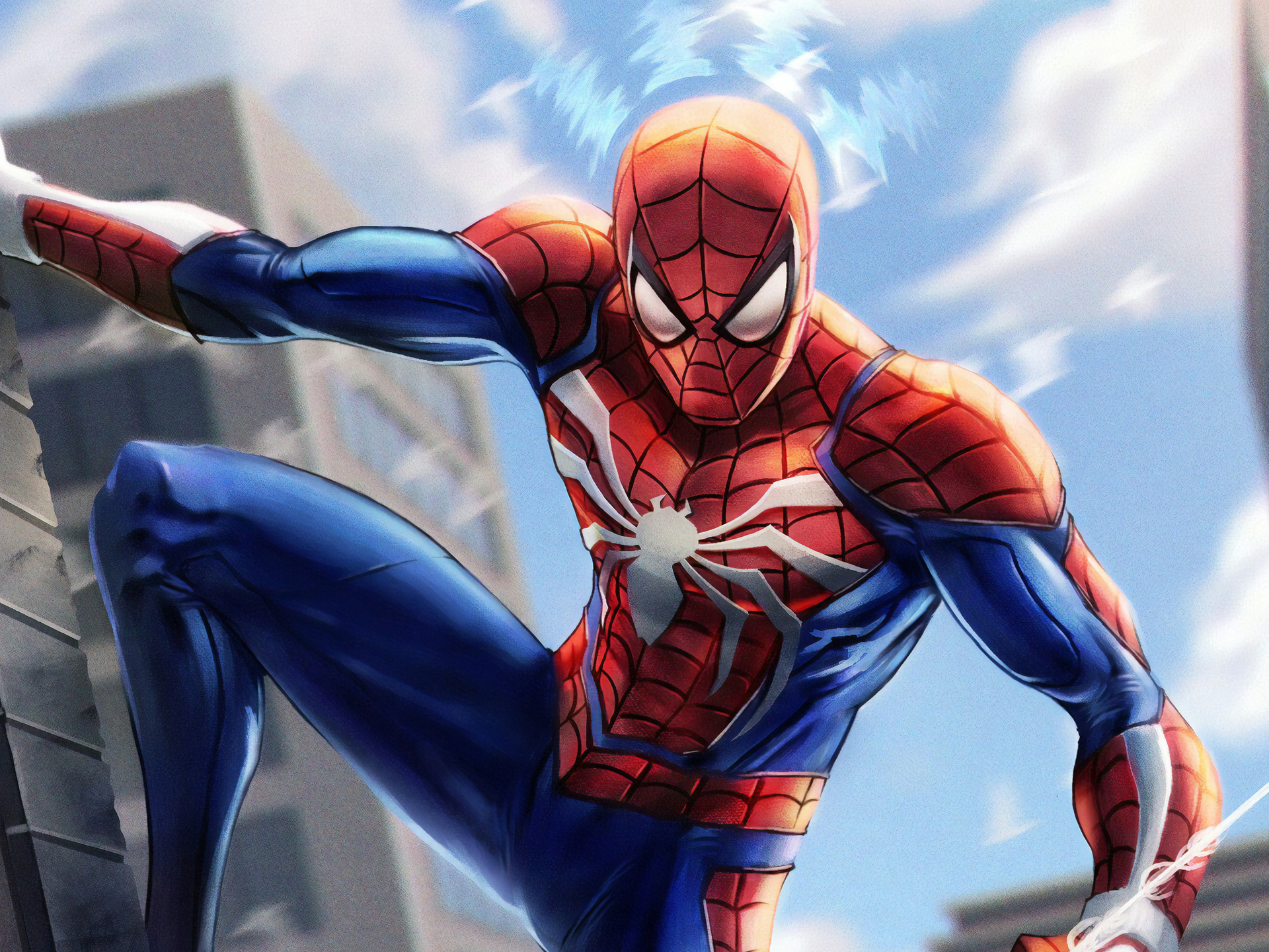 1920x1440 Spiderman Paint Art 1920x1440 Resolution HD 4k Wallpapers ...