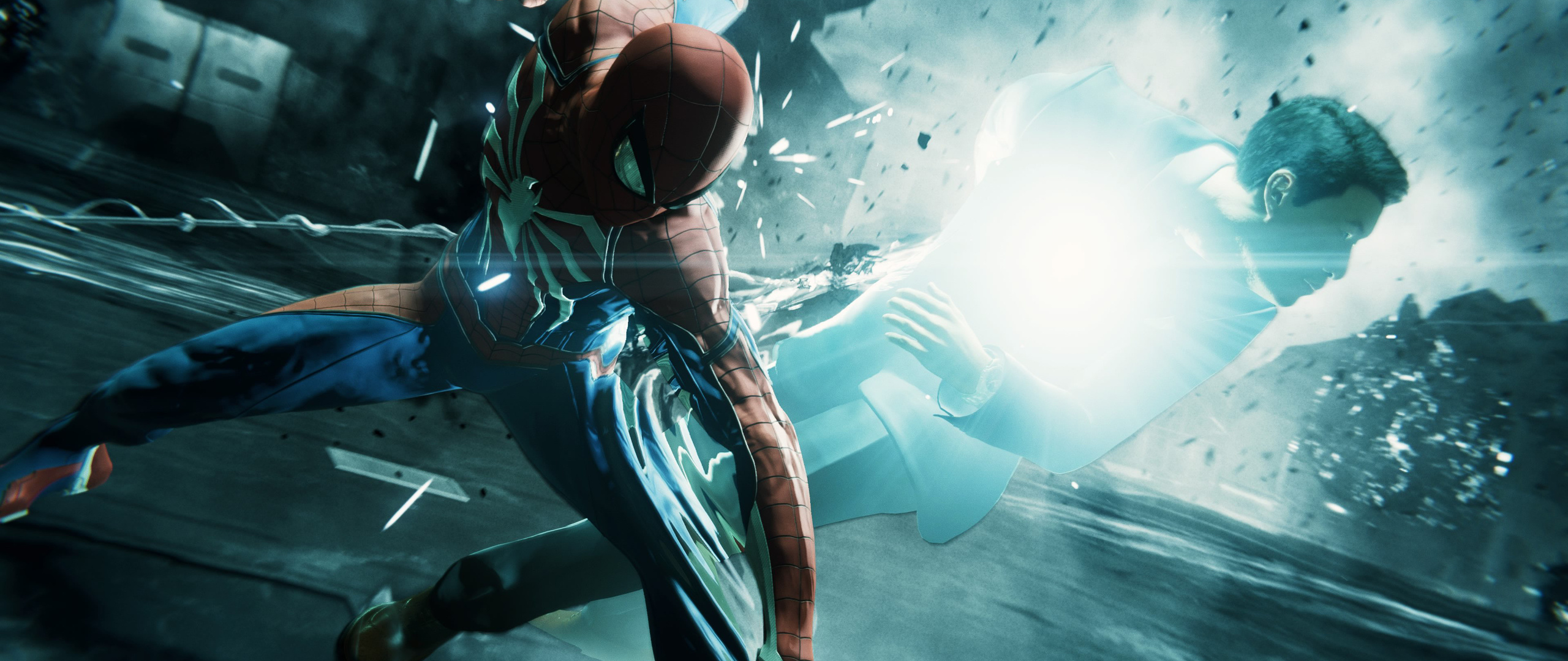 2560x1080 Spiderman Ps4 Fight4k 2560x1080 Resolution Hd 4k Wallpapers 