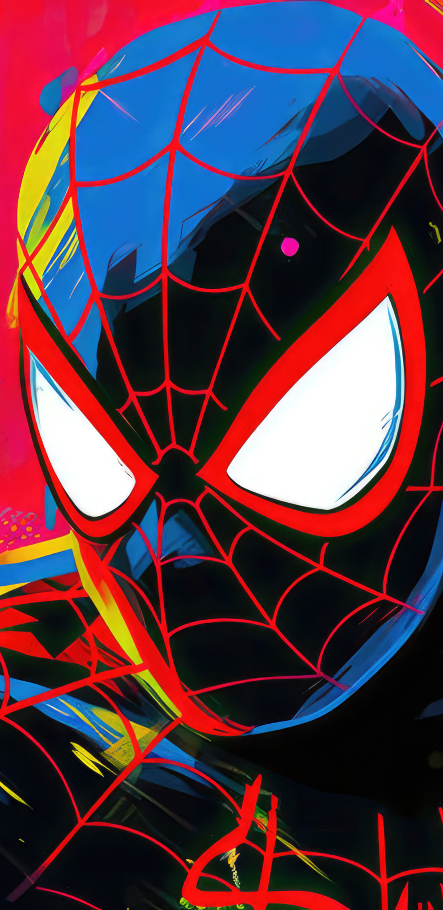 1440x2960 Spiderman Red Artwork Samsung Galaxy Note 9,8, S9,S8,S8+ QHD ...