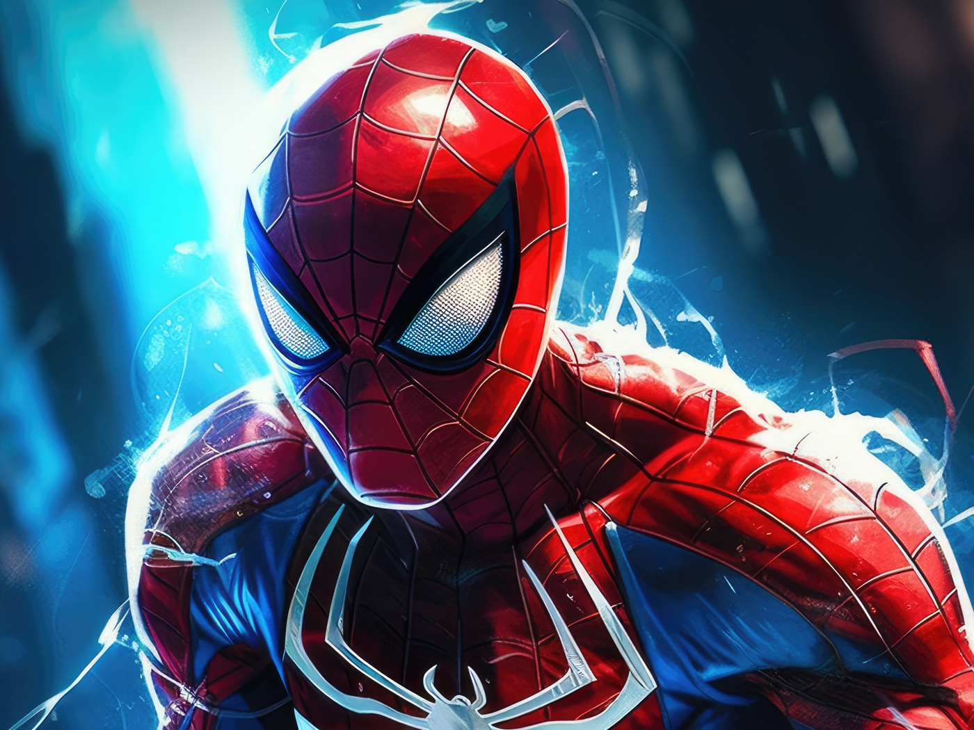 1400x1050 Spiderman Red Suit Artwork Wallpaper,1400x1050 Resolution HD ...